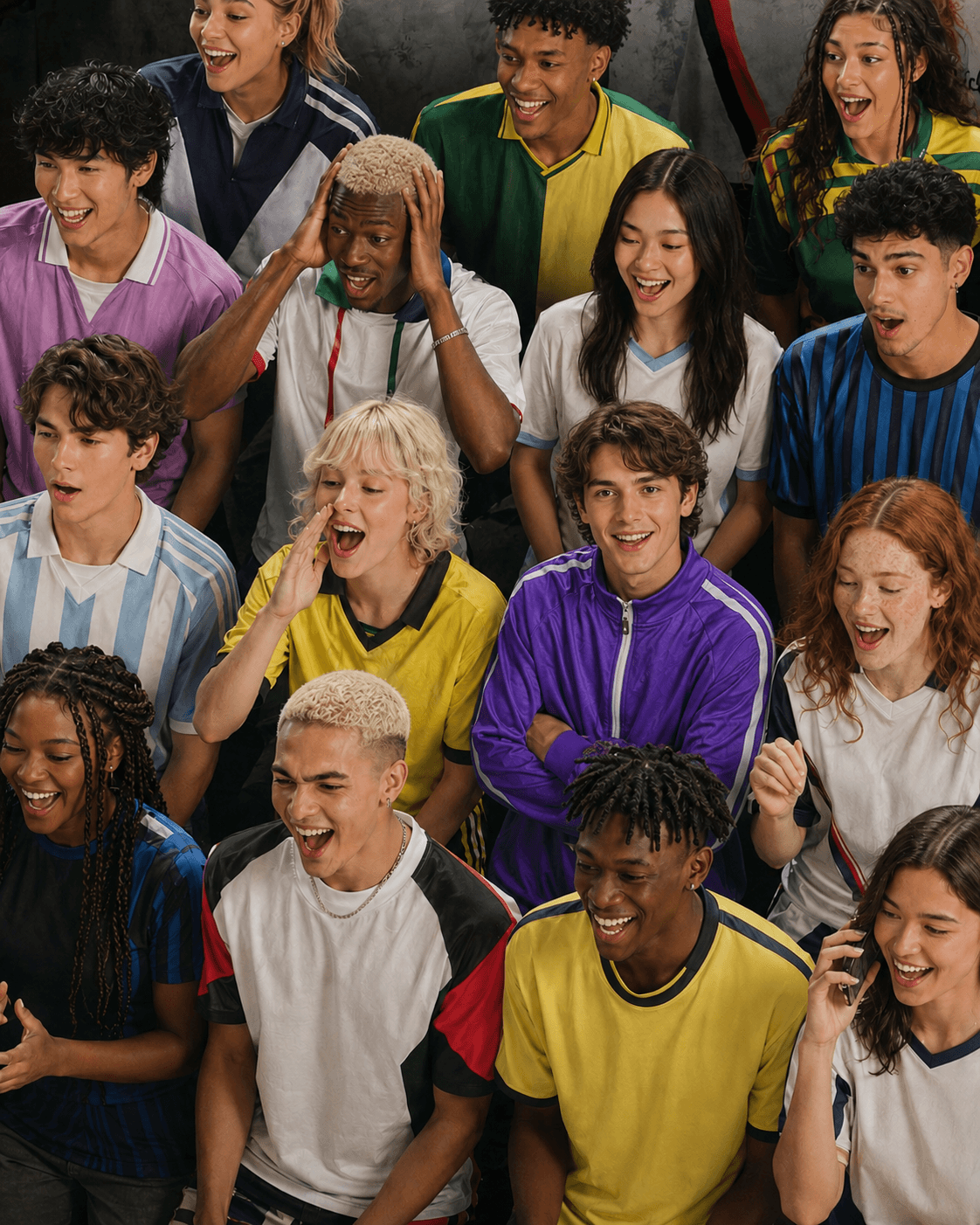 Football crowd — audience