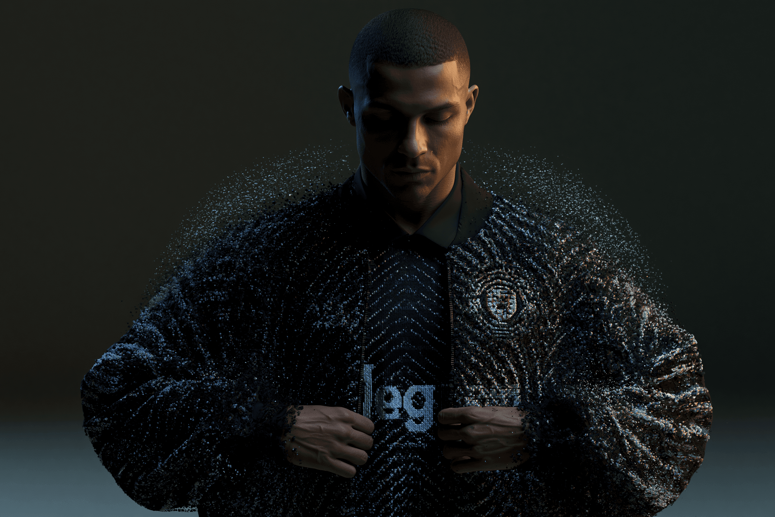 A football idol revealed in immersive detail
