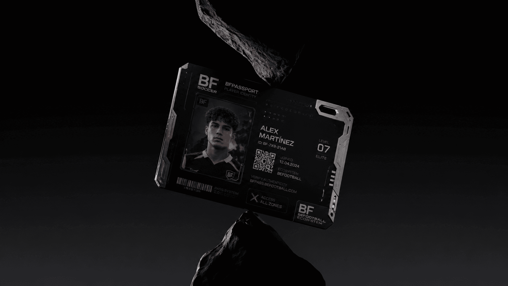 BF Passport player identity card